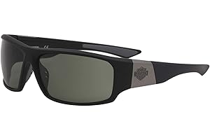 HARLEY-DAVIDSON Sunglasses Harley Davidson HD 912 X HD 0912 X 02A matte black / smoke