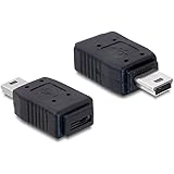 DeLock USB-Adapter - Mini-B Stecker (m) / Micro-B Buchse (w)