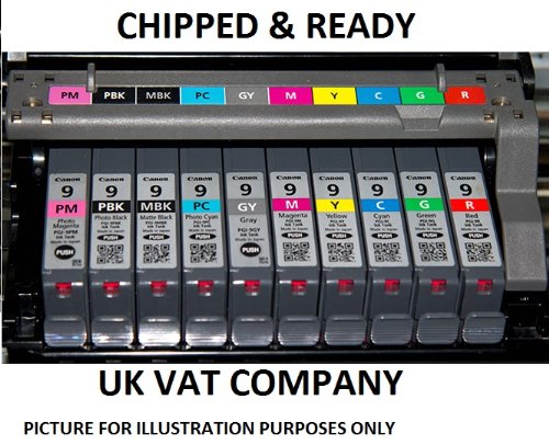 COMBO PACK COMPATIBLE PGI-7 PGI-9 INK CARTRIDGES FOR CANON PIXMA Pro9500 Pro9500 Mark II 15ml EACH ONE FULL SET OF 10 CARTRIDGES COMBO PACK COMPATIBLE PGI-7 PGI-9 INK CARTRIDGES FOR CANON PIXMA Pro9500 Pro9500 Mark II 15ml EACH ONE FULL SET OF 10 CARTRIDGES