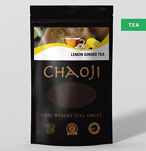 Chaoji Lemon and Ginger Tea - Natural Detox Chaoji Tea - Detox Natural Lemon Tea- Energy Boost Natural Tea - Protein Enrichen Tea – Perfect for Detoxification and Losing Weight (1)