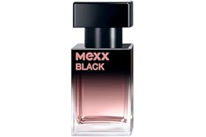 ‎MEXX Mexx Black Woda Toaletowa dla Kobiet, o Kwiatowo-Owocowym Zapachu, 15 ml