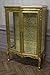 Produktbild Barock Vitrine Schaukasten Kasten Schrank Antik Stil AlVi0255GoGoBg antik Stil Massivholz. Replizierte Antiquitäten von LouisXV Buche (Ahorn, Mahagoni, Eiche) Antikmessing Beschläge, furniert, intarsiert