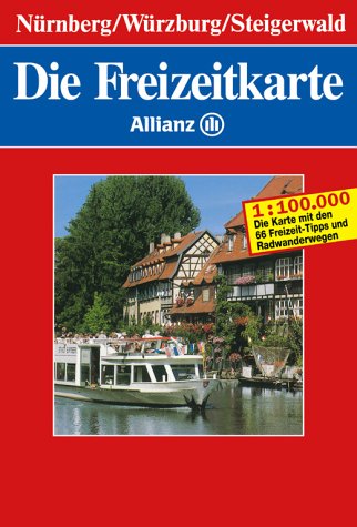 Preisvergleich Produktbild Die Freizeitkarte Allianz, Bl.24, Nürnberg, Würzburg, Steigerwald