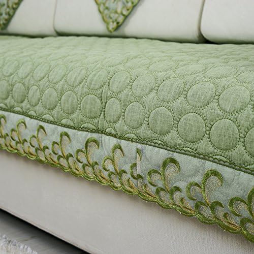 Thin linen sofa cushion in summer/ four seasons anti-slip fabric cushion-A 110x180cm(43x71inch)