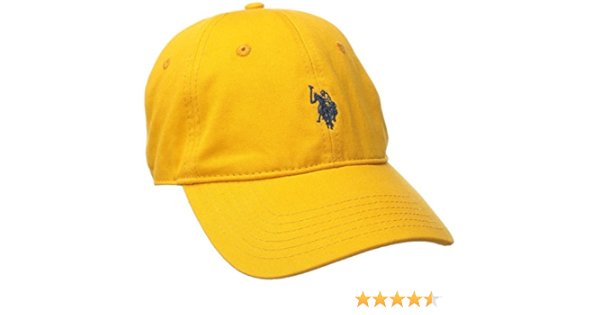 us polo yellow cap