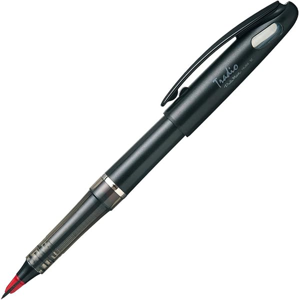 Pentel Ricariche Inchiostro Nero Per Penna Arts Tradio Stylo Sketch – 12 Pezzi, Punta Flessibile, Asciugatura Rapida