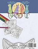 Image de Livre de coloriage pour adulte: Ronronnez avec 40 chats, Pages de coloriage adultes pour se détendre par ColoringCraze