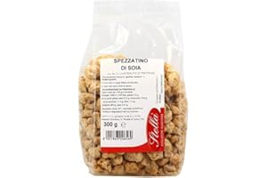 STELLA EVOLUZIONE ALIMENTARE Spezzatino di Soia Vegetale | Bocconcini Vegetali di Soia | 6 x 300g | Pacco da 6 Confezioni | Stella Foods
