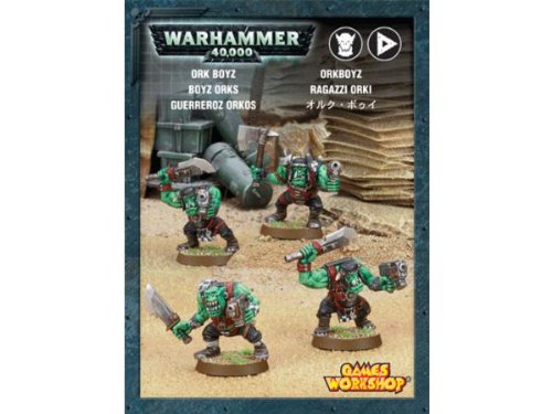 Games Workshop Figuras de acción de Guerreros orkos Warhammer 40,000, 99120103015