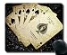 Produktbild Naturkautschuk-Mauspad, Kartenspiel Poker Art Mouse Pad genäht Grenze