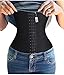 Produktbild Damen Unterbust Taillenreduktion Korsett Belt Elastisch Workout Waist Trainer (Small, Schwarz)
