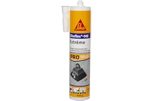 Sikaflex-148 Extreme, blanco, pegamento de fijación alta de mantenimiento inmediato, multisoporte, sellador interior y exterior, 290 ml