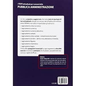 I test attitudinali per i concorsi della pubblica amministrazione. Centinaia di quesi