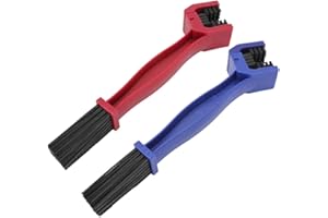 SENZEAL 2x Bike Brush Bicycle Motorcycle Chain Brush Cleaner Bike Gear Cleaning Brush Tool