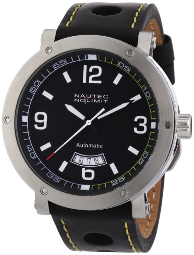Nautec No Limit Herren-Armbanduhr Shamal SM AT/LTSTBK-YL Nautec No Limit Herren-Armbanduhr Shamal SM AT/LTSTBK-YL