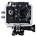 Produktbild BriskyM SJ4000 Full HD 1080p Kamera 12 MP 30 m Wasserdicht Action Sport-Kamera DV Auto DVR unterstützt SD bis 32 GB, Schwarz