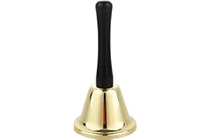 TK GRUPPE TIMO KLINGLER 1x Cloche de Noël - Cloche du Père Noël - Accessoire pour Le Costume du Père Noël