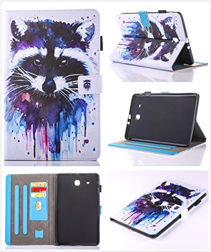 inShang T560 Cover für Samsung Galaxy TAB E 9.6 Inch T 560 Hülle mit PU Leder Skins Etui Schutzhülle Ständer Smart Case Cover, - 7