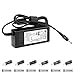 Price comparison product image TAIFU 24V 2.6A Universal Power Adapter With 6 Extra Tips 4.0x1.7mm / 4.8x1.7mm / 5.5x2.5mm / 5.5x1.7mm / 3.5x1.35mm / 2.5x0.7mm, AC to DC, 2.1mmX5.5mm Barrel Plug,24W 2.6a (24V 2.5A,24V 2A,24V 1.5A,24V 1A Compatible) Power Supply Cord Charger Plug