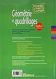Image de Géometrie et Quadrillages, cycle 3 (Fiches)
