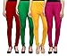 Mek-Orange Leggings Cotton Strechable Stylish Churidar For Women And Girls With Set(Pack of 4) RS.770.00