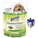 4 kg Bunny Kaninchen Traum Herbs Kräuter Futter für Zwergkaninchen + Geschenk