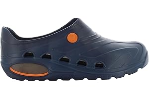 Oxypas Safety Jogger Zuecos Ligeros para Hombres y Mujeres - OXYVA - Zuecos Antideslizantes, Antibacterianos, Antiestáticos y Antifúngicos, Zapatos de Seguridad