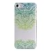Produktbild Lonchee iPhone 7 (4,7 zoll) Hülle,Bunte Muster Weich TPU Handy Hülle Durchsichtig Transparent Etui Cover Case Protective Shell Soft Schutzhülle Telefon Kasten für iPhone 7 (4,7 zoll) – Grüne Maske