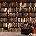 Produktbild Kuamai Benutzerdefinierte Fototapete 3D Europäischen Stil Retro Sofa Tv Hintergrundbild Wandbild Wand Bücherregal Bücher Bücherregal Wandbild-140X75Cm