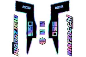 STAR SAM Adesivi compatibili con forcella bici Marzocchi 350 NCR mod-2-26'