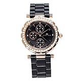 Stella Maris Damen-Armbanduhr Analog Quarz Premium Keramik Diamanten - STM15R6