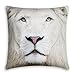 Produktbild Bewährte weiß Löwe Dekoratives Kissen Fall 45,7 x 45,7 cm