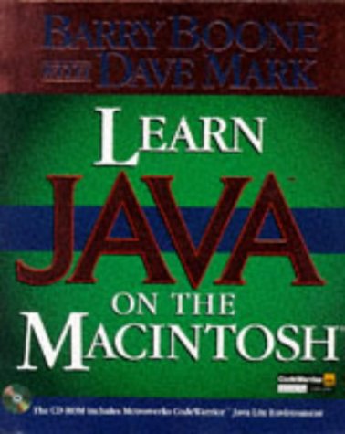 Learn Java on the Macintosh, w. CD-ROM