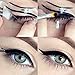 Quick Cat Eyeliner Stencil Card Smoky Eyes Models Template Shaper Guide Tool Medium