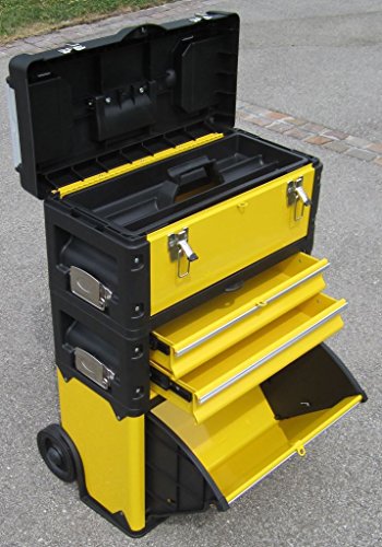 Metall Werkzeugtrolley XL Type B305ABD -> jetzt neu mit Schubladenverriegelung und Schloss von AS-S