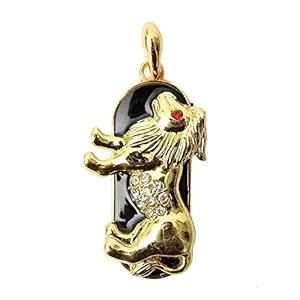 Microware Zodiac Sign Leo 16GB Pen Drive Gold 16GB Flash Drive