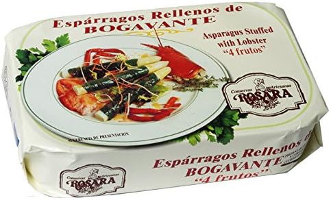 Asparagus Stuffed With Lobster ½ Kg Tin 4 units.