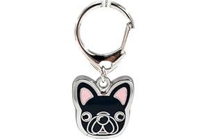 BLUE DREAM ISLAND Porte-clés avec pendentif en forme de chiot mignon pour les amoureux des chiens