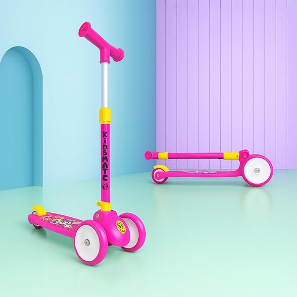 Buy KIDSZOO Foldable Kids Scooter for 3+ Years Boys & Girls with