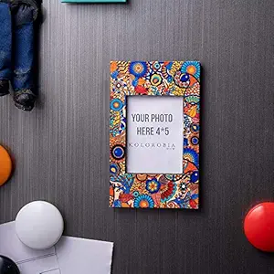 Kolorobia Peacock Admiration Magnetic Photo Frame