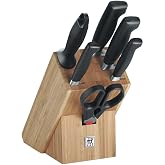 Zwilling Four Star Blok Bı&ccedil;ak Seti, Paslanmaz &Ccedil;elik, Manyetik Bı&ccedil;ak Bloklu, G&uuml;m&uuml;ş