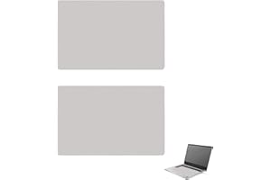 DOMICUBES 2 Pièces Protection D'écran De Clavier avec Doublure en Microfibre Et Chiffon, Protection Clavier Ordinateur Portable Compatible avec 13"/14" Chiffon Microfibre Ecran, Nettoie Et Protège