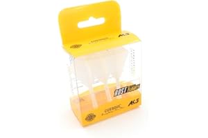 CUESOUL ROST Freccetta Integrata e Alette Medie, a Forma di Diamante, Set di 3