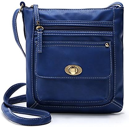 Women Tote - All4you Retro Small Handbag Cross Casual Shoulder Bag(Blue)