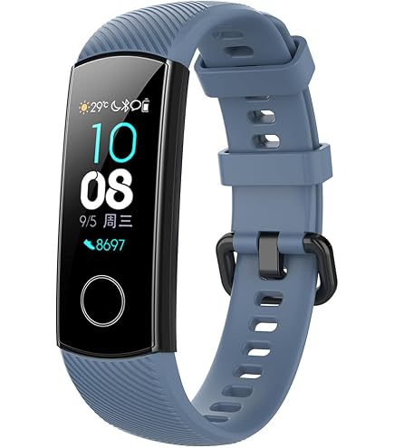 Silikon-Armband Für Huawei Band 4E/3E – Ersatzband In Verschiedenen Farben, Weich, Wasserdicht