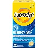 Supradyn Energy 50+ 30 buy effervescent, with antioxidants for 50+ years | Complex with 12 vitamins, 9 minerals, polyphenols