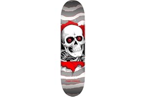 POWELL Tavola da Skate Deck, 8.0 x 31.45, PP Ripper One Off Argento