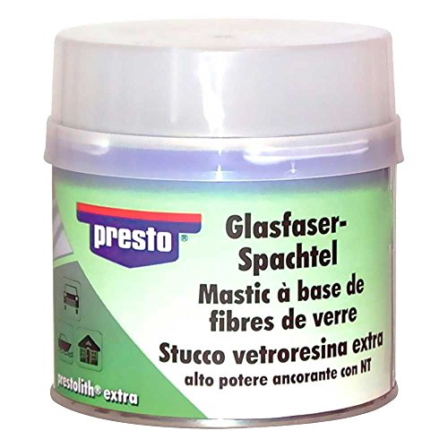 Preisvergleich Produktbild Presto prestolith extra Glasfaserspachtel Härter Prestolith hellgrau 1kg 601112