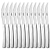 Produktbild Steak-Messer Tafel-Messer Messer-Set Besteck-Set aus Edelstahl 12-teilig Silber - Milumi Edition