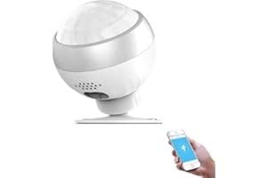 Sensor Detector de Movimiento WiFi Inteligente Inalámbrico Pequeño Sin Cables y aviso vía smartphone, compatible con Smart Life y IFTTT – Smartfy